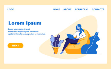 Exams Preparation, Learning Student Holding Laptop