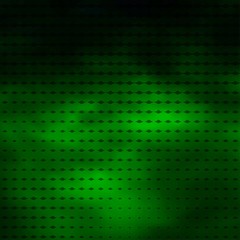 Dark Green vector template with circles. Abstract colorful disks on simple gradient background. Pattern for business ads.