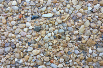 Background of small colored stones
