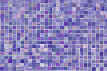 Violet tile background, blue surface texture