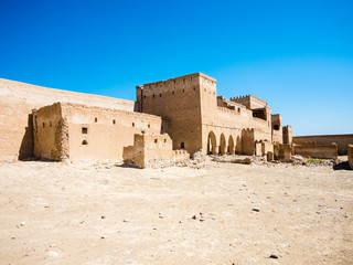Arabia, Sultanate of Oman, Oman, the abandoned clay village Jalan Bani Buali