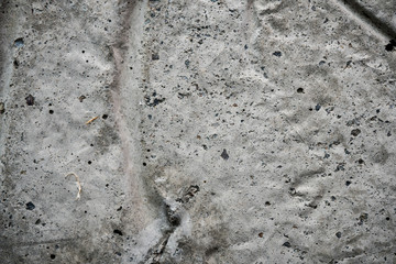 Texture of uneven old concrete slab. Background image macro photo of concrete