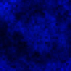 Dark BLUE vector background in polygonal style.