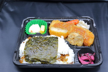 イカフライ弁当