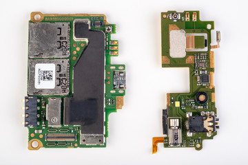 Componenti di un telefono