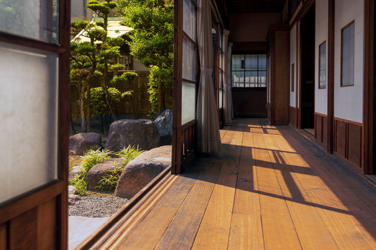 日本建築の廊下