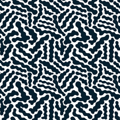 Dazzle camouflage seamless abstract pattern