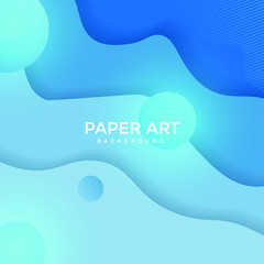 Abstract paper cut background. Colored layered vector 3d illustration. Vector design layout for  posters and background.