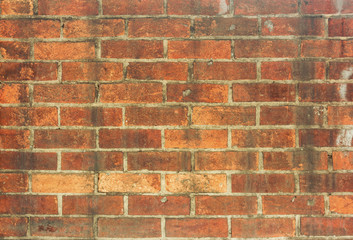 Fototapeta premium Old brick wall with beautiful patterns texture background