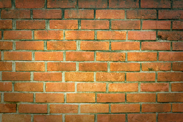 Fototapeta premium Old brick wall with beautiful patterns texture background