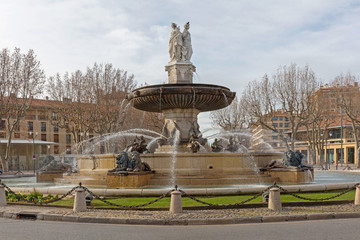 Fontaine de la Rotonde Aix