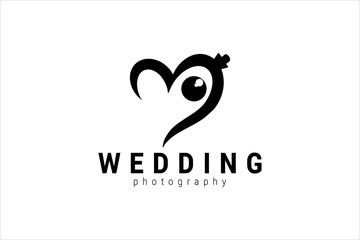 wedding photography logo template