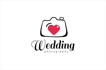 wedding photography logo template