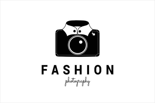 Fashion photography logo template