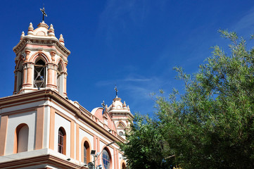 Fototapeta premium Nuestra Señora de la candelaria, Tupiza, Bolivia