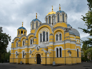 St. Volodymyrs Kathedrale in Kiew in der Ukraine