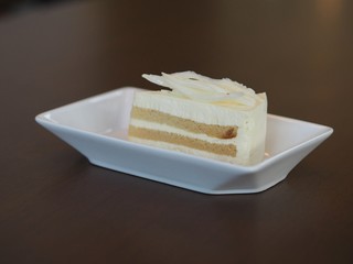 milk cake, tres leches cake with coconut