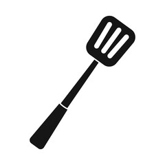 Vector illustration of kitchenware and shovel logo. Collection of kitchenware and cook stock symbol for web.