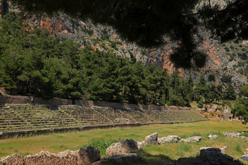 The Stadium, Delphi, Valley of Phocis, Greece