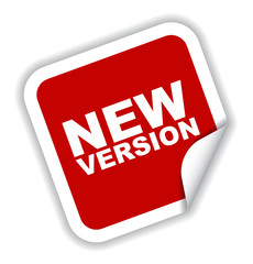 red vector banner new version