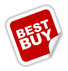 red vector banner best buy