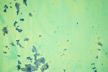 Grunge green iron texture background,Metal background with scratches.