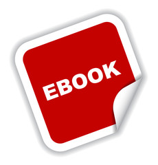 red vector banner ebook