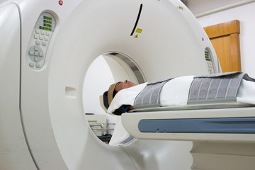 MRI Scanner medical equipments in hospital.