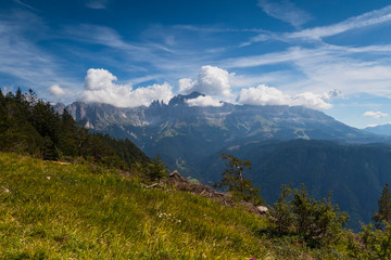 Naklejka premium Alto adige Italy natur outdoor sunny day