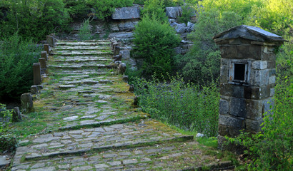 Naklejka premium Arch bridge, Zagori, Epirus, Greece