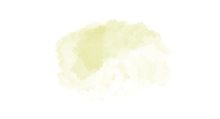 Yellow watercolor background for your design, watercolor background concept, vector.