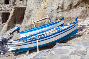 Fototapeta na wymiar lost places Lipari Island south Italy
