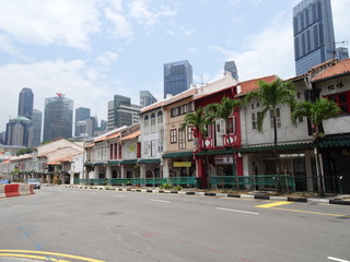 Obraz premium street in city