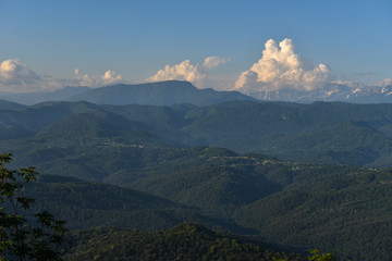 Obraz premium panoramic view of the mountains