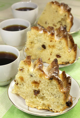 Cake and coffee
