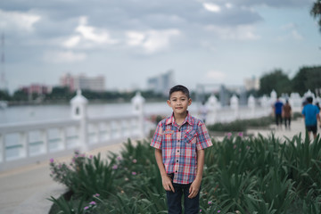 Child at the park