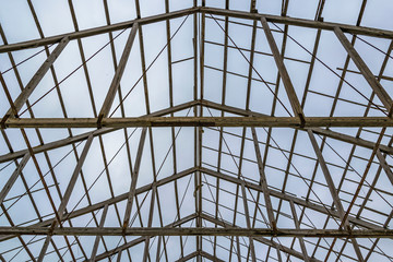 Fototapeta premium Building Roof Interior View