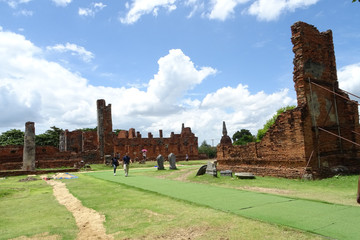 Fototapeta na wymiar Templo Wat Phra de Ayutthaya
