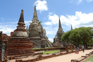 Fototapeta premium Templo Wat Phra de Ayutthaya