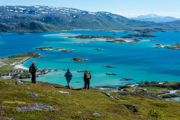 Sommaroy in Troms, Norway,