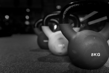 Fototapeta na wymiar sport gym workout weights fitness 