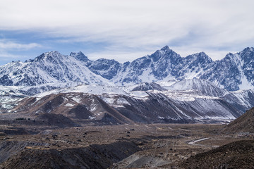 Mountain snow