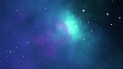 Abstract background flying pass through the milky way galaxy with stars and space dust in the universe dark and grain processed