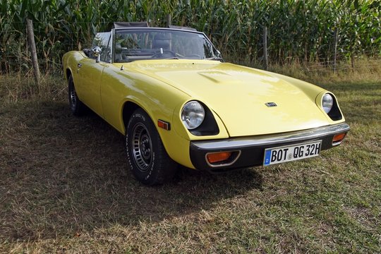 Ein Jensen-Healey, Deichshow Rees, 15.09.2019
