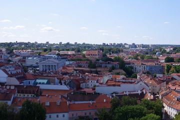 Fototapeta na wymiar Panorama de Vilnius -5