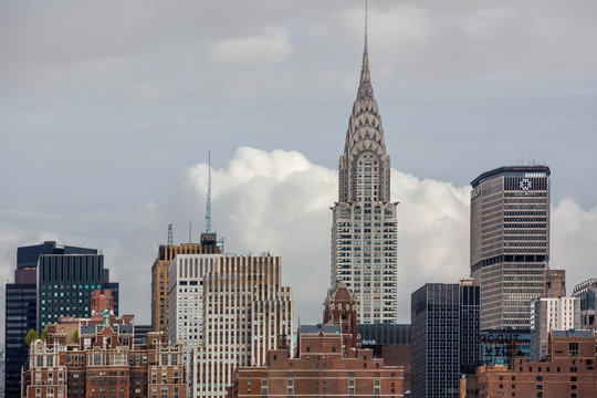 Chrysler Building In New York.