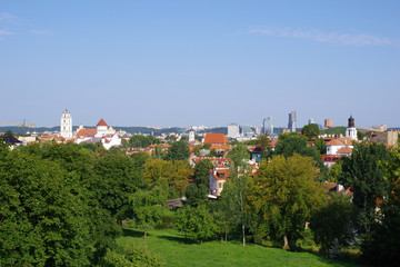 Obraz premium Promenade sur les hauteurs de Vilnius -3