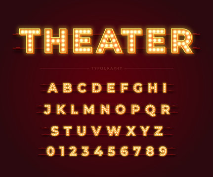 Bederven herhaling Ongepast Theater Lamp Font Images – Browse 4,501 Stock Photos, Vectors, and Video |  Adobe Stock