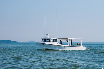 Heading out to fish on Chesapeake Bay