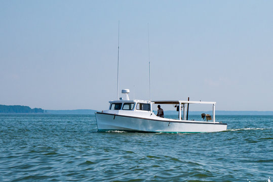 Heading Out To Fish On Chesapeake Bay